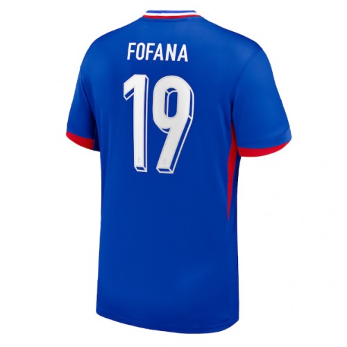 Fotbalové Dres Francie Youssouf Fofana #19 Domácí ME 2024 Krátký Rukáv